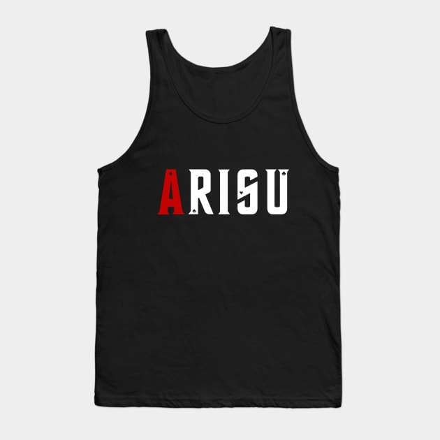 Arisu in Borderland Nametag Tank Top by Cinestore Merch